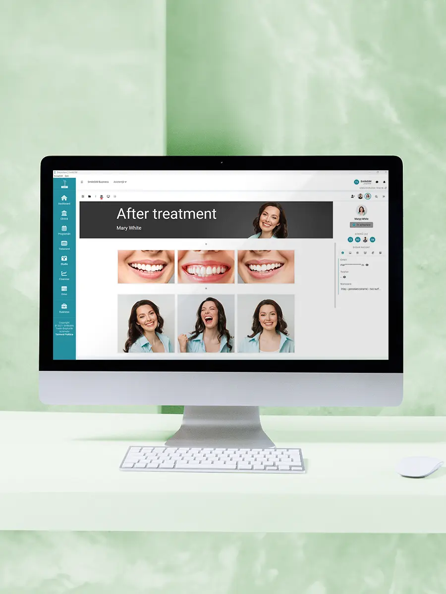 Monitor Treatment Progress software application feature