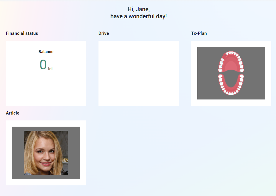 in smilesim you can share the treatment plan with the patient directly from the dental application